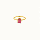 Gaia Rubin Ring Golden