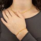 "Walking on Sunshine" Armband Silber