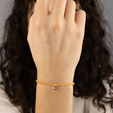 "Walking on Sunshine" Armband Silber