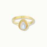 Maris Mondstein Ring Golden