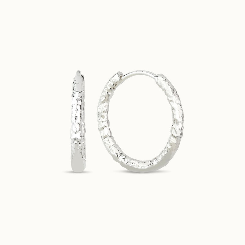 Inara Hoops Silber 20mm