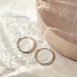 Inara Hoops Silber 20mm