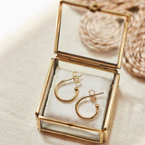 Luna Hoops Golden